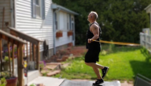 Michael Wailes prefers to jump rope as part of his conditioning