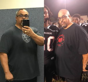 Iron Mike Reid after losing 60lbs