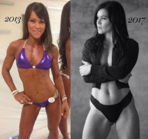 former Bikini competitor Yolanda Presswood says she's happier now that she's learned to accept her bodytype